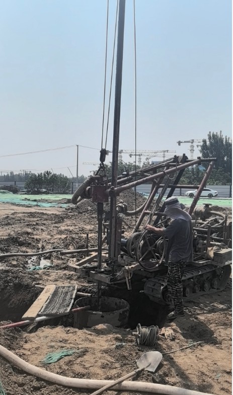 南京鼓楼区工地打井